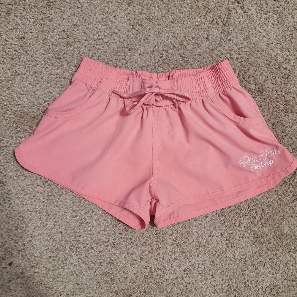 Ron Jon Surf Shop Junior Hibiscus Print Boardshorts M